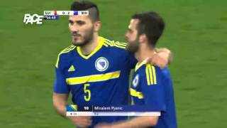 Švicarska vs BiH  02 57 Miralem Pjanić  29 3 2016 [upl. by Schwab]