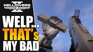 Helldivers 2 I Was Wrong [upl. by Timmi439]