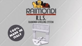 quot3Dquot RLS RAIMONDI LEVELLING SYSTEM  DISTANZIATORI LIVELLANTI RAIMONDI [upl. by Nole]