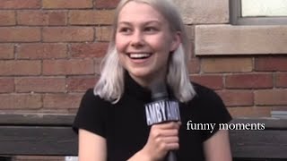 phoebe bridgers funny moments [upl. by Nikolos]