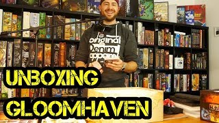 Unboxing  Gloomhaven  Brettspiel  DEUTSCH  Boardgame Digger [upl. by Suoiradal409]