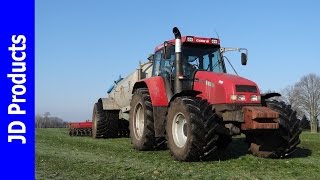 Case CS110Mest injecterenInjection slurryGülle ausbringenNunspeetNL2016Joskin [upl. by Lust224]