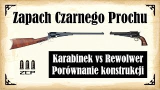 ZCP rewolwer vs karabinek Remington 1858 budowa i czyszczenie [upl. by Nala]