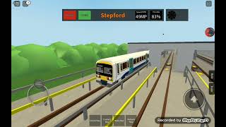 driving a class 466 in Stepford county railway custom edition [upl. by Dygall]