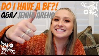 DO I HAVE A BOYFRIEND QampA  JENNA AREND [upl. by Aitenev]