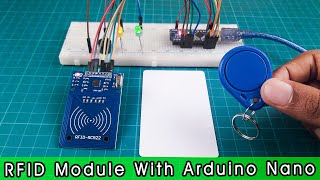 How to use RFID WITH ARDUINO NANO  RFID WITH ARDUINO NANO Tutorial step by step Code amp Circuit [upl. by Marc837]