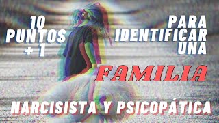 ⚠️FAMILIA narcisista sus características y dinámicasPadres narcisistas Pulsión de vida [upl. by Alyda]