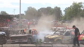 Petrolia Demolition Derby 2022 SS Trucks [upl. by Otiv]