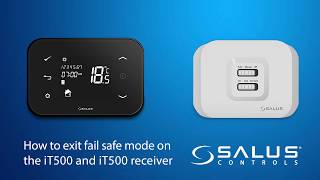 How to exit fail safe mode on the iT500 and iT500 receiver [upl. by Deys]