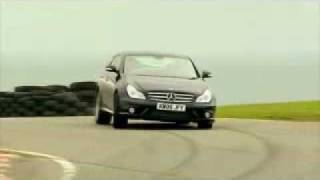 Fifth Gear  Mercedes CLS 55 AMG vs Jaguar XJR [upl. by Anirres]