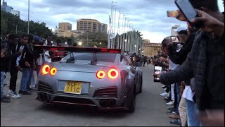 Modified cars leaving TUNER FEST carshow AT KICCvlog [upl. by Smitt790]