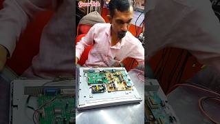 Hp Monitor repair shortsfeed repair ytshort gurutech [upl. by Sul]