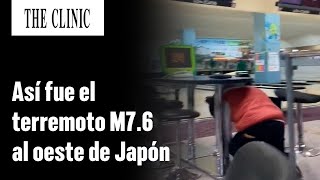 Videos del terremoto 76 que sacudió a Japón este 1 de enero 2024 [upl. by Kester]