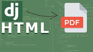 Django Render HTML to PDF  Introduction [upl. by Clarisse]