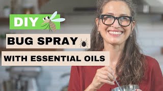 DIY Tick and Mosquito Repellent with Essential Oils [upl. by Trammel]