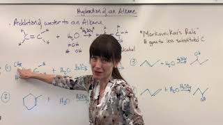 Hydration of an Alkene [upl. by Nosemaj]