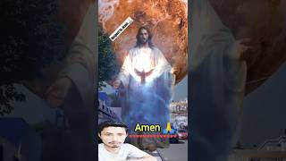 JESUS IS VERY GREAT POWERFULL AMEN 🙏✝️ jesuschrist planets kinemaster god viralshort amen vfx [upl. by Mohandis972]