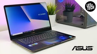 ASUS ZenBook Pro 15 UX580 Laptop amp ScreenPad Review 2018  4K [upl. by Ddarb]