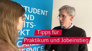 Tipps für Praktikum und Jobeinstieg [upl. by Casandra154]