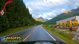 Driving in Norway  Sykkylven to Stranda  4K60 [upl. by Egoreg]