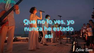 Los Ángeles Azules  Nunca Es Suficiente ft Natalia Lafourcade letra [upl. by Aihtibat16]