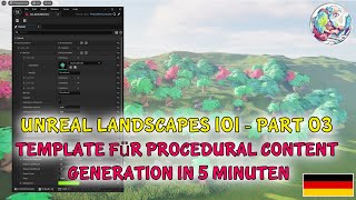 Unreal Landscapes 03  Ein Plugin für Formular gestützte PCG Generierung PCG einfach gemacht [upl. by Dall]