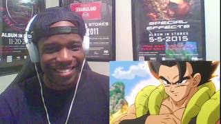 Gogeta VS Broly Full fight Reaction [upl. by Winther]