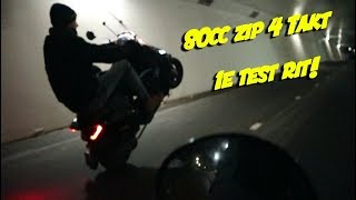 80CC 4 TAKT ZIP EERSTE TEST RIT  PROJECT ZIP OPVOEREN [upl. by Lenrad]