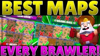 I Cant BELIEVE Im Sharing the BEST Maps for Every Brawler in 1 Video  Brawler Best Map Guide [upl. by Erreit]