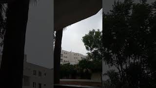 THUNDER STORM ROCKS IBIZA ibiza sanantoniobay santantoni [upl. by Calysta]