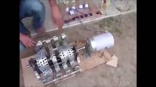 Magnetic motor free Energy Perendev Generator Magnetmotor Bauanleitung [upl. by Lavinia]