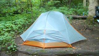 Great Smoky Mountains Meigs Mountain Trail campsite 19 REI TENT [upl. by Akcirahs954]