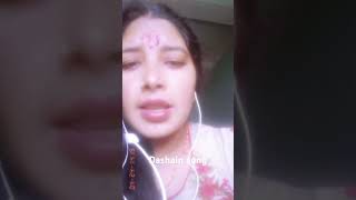 Dashain song Namuchhe Aama dahima tikacover gangamayaw9e 🙏🙏 [upl. by Florina442]