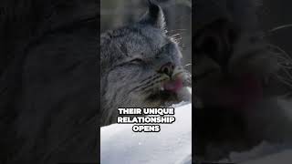 Unprecedented Connection Witness the Untouched Realm of Canadian Lynx Behavior [upl. by Ainar]