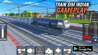 Train Sim India Game Release Play Store  New Train Game  Download Now [upl. by Felita]