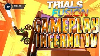 TRIALS FUSION  INFERNO 4  EXTREME Gameplay [upl. by Atnamas]