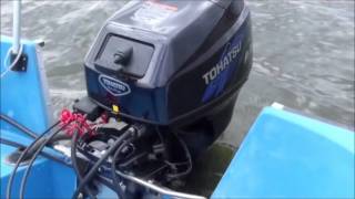 Tohatsu 20hp Outboard [upl. by Olfe]