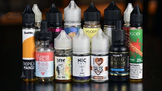 Best Salt Nic Juices November 2018 [upl. by Ledah]