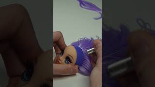 Rerooting a rainbow high dolls hair shorts [upl. by Bradstreet]