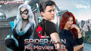 Spider Man All Movies List 20022024 [upl. by Assiralc]