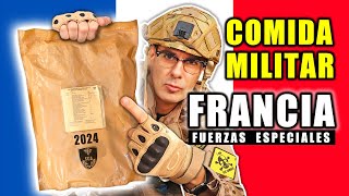 Probando COMIDA MILITAR FRANCESA de FUERZAS ESPECIALES 24 Horas  MRE Francia 2024 [upl. by Michel]