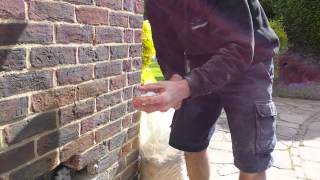 Cavity Wall Insulation Causing Damp Sussex and soaking wet [upl. by Ellett]