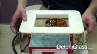 How to Set up a Vitrigraph Kiln  Delphi Glass [upl. by Dulcy]