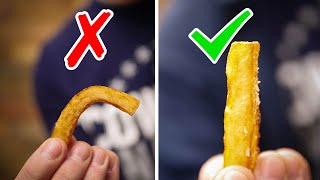 The Secret To Getting SUPER Crispy Fries  Triple cooked chips [upl. by Isaak]