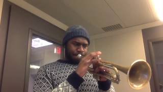 Fareed Simpson Hankins Lead Trumpet Excerpts [upl. by Narmak356]