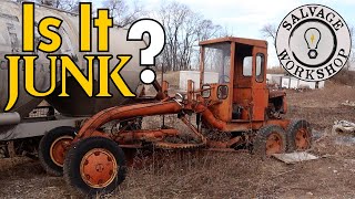 Dozer Tractor or Grader  Was this one even WORTH rescuing [upl. by Nnaeilsel543]