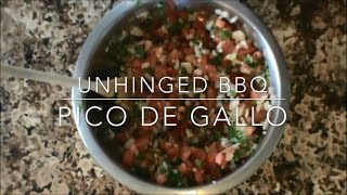 Pico de Gallo Recipe  ubbq [upl. by Eintroc]