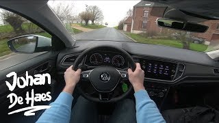 VW TRoc 10 TSI 115 hp POV test drive [upl. by Ahseital11]