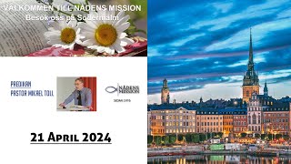 Välkommen till Gudstjänsten  21 April 2024 kl 1030 [upl. by Lethia16]