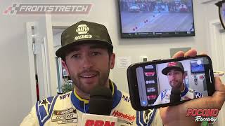 Chase Elliott On Denny Hamlin Talk quotI Think That Conversation With Denny Is Private Personallyquot [upl. by Anier]